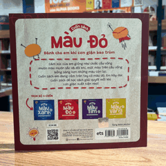 Bộ cầu vồng cảm xúc: Cuốn sách màu đỏ - dành cho em khi cơn giận bao trùm 50k