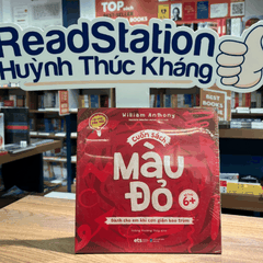 Bộ cầu vồng cảm xúc: Cuốn sách màu đỏ - dành cho em khi cơn giận bao trùm 50k