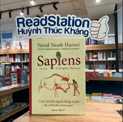 Sapiens lược sử loài người bằng tranh tập 1: Khởi đầu của loài người (BC) 345k