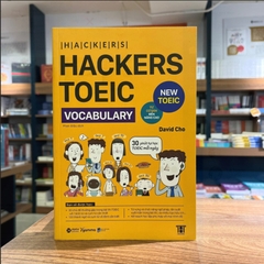 Hackers Toeic Vocabulary (30 phút tự học TOEIC mỗi ngày, từ cơ bản tới nâng cao - Chinh phục 7600 từ vựng trong 30 ngày)