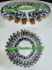 Đèn báo nguồn vỏ kim loại 8mm 24 VDC