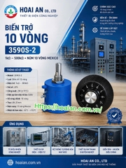 Biến Trở 10Vòng 3590S-2 1kΩ-500kΩ + Núm 10Vòng Mexico