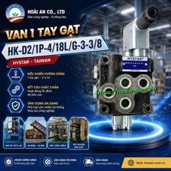 Van 1 tay HK-D2/1P-4/18L/G-3-3/8