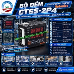Bộ đếm Autonics CT6S-2P4