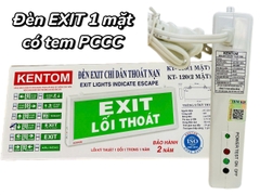 Đèn Exit Kentom 1 mặt KT-110