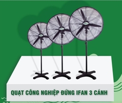 Quạt đứng công nghiệp IFAN NS-75-3 lá