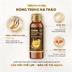 Nước Uống Đông Trùng Hạ Thảo Phurba - 1 Thùng 12 Hộp