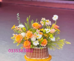 Giỏ hoa đẹp tặng sinh nhật tại Cầu Giấy