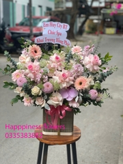 Giỏ hoa khai trương đẹp tại quận Nam Từ Liêm