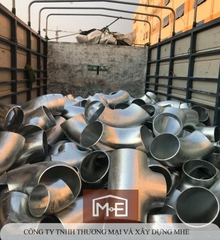 Tê thu mạ kẽm - Tê thu thép mạ kẽm SCH20, SCH40