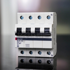 MCB CB Tép BH-D6 4P 50A MITSUBISHI