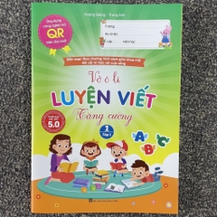 Vở luyện viết tăng cường quét mã QR