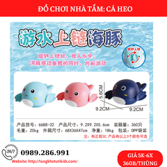 Cá bơi (bán slg từ 5 con) đơn giá 1 con(360 bộ/thùng)