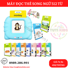 Thẻ đọc anh việt 255 thẻ(45 bộ/thùng)