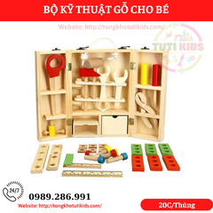 Kỹ sư gỗ K63 (18 bộ/thùng)