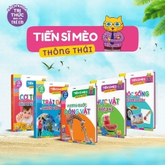Bộ 10 vạn câu hỏi vì sao - Tiến sĩ mèo thông thái (tặng kèm cuốn sổ ghi chép)