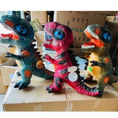 Mô hình khủng long nhựa T-REX bằng cao su mềm 022-7(12 bộ/thùng)