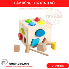 Hộp thả hình khối (24 bộ/thùng)