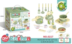 Nấu ăn 0216 tím /0217 xanh(32 bộ/thùng)