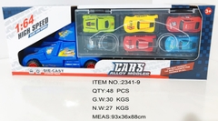 Set xe tải chở 6 xe công trình mã 2341(48 bộ/thùng)