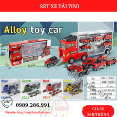 Xe tải 6 xe 4 màu(36 bộ/thùng)