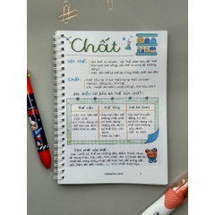 Bộ sổ tay công thức (Takenote) các môn toán, tiếng việt, tiếng Anh, Lý, Hóa, Sinh từ lớp 2 đến lớp 12