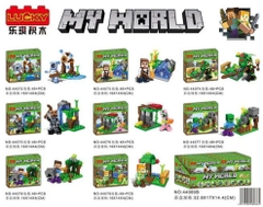 Bộ xếp hình Minecraft mã 44080B (Bán lốc 8 hộp)