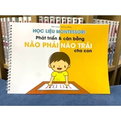 Bộ cân bằng não trái não phải tặng kèm 2 bút có đầu xóa