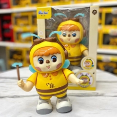 Chú Ong cầm hoa nhảy múa 373-67A / 0811-8(60 bộ/thùng)