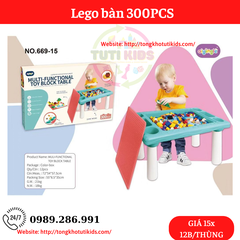 Lego bàn 300ct mã 669-15(12 bộ/thùng)