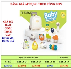 Bộ lục lạc 10 món mã 6661-3
