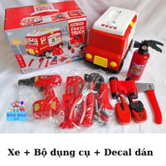 Xe cứu hoả đa năng 33pcs mã H356A(18 bộ/thùng)