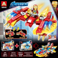 Bộ xếp hình siêu anh hùng 137pcs mã 68045