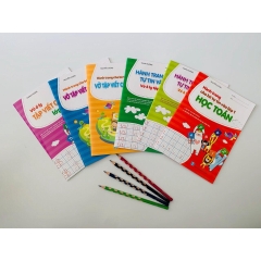 Set 6 cuốn hành trang cho bé vào lớp 1