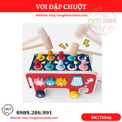 Đập chuột con voi có đàn (24 bộ/thùng)