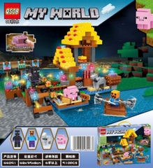 Bộ xếp hình chèo thuyền 510pcs mã 44091