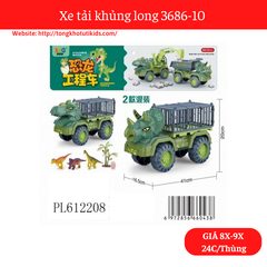 Xe tải khủng long(60 bộ/thùng)