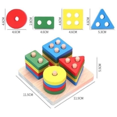 Combo 6 loại 1 (thả khối vuông loại to 12cm) (100 bộ/thùng)