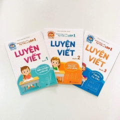 Bộ 3 quyển luyện viết - Hành trang cho bé vào lớp 1
