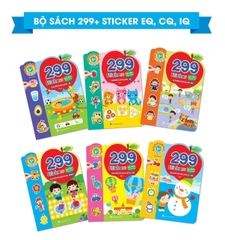 Bộ bóc dán phát triển trí tuệ cảm xúc CQ, IQ, EQ 299+