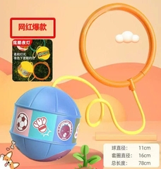 Bóng đồ chơi có dây nhảy Vàng, Hồng, Xanh SJQ