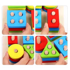Combo 6 loại 1 (thả khối vuông loại to 12cm) (100 bộ/thùng)