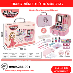 Trang điểm 20ct- Có hơ móng(60 bộ/thùng)