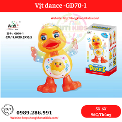 Vịt dance-GD70-1(96 bộ/thùng)