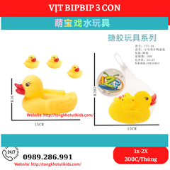 Vịt 3 con(300 bộ/thùng)