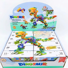 Lego khủng long 12pcs mã SM195B (Block 12 hộp)