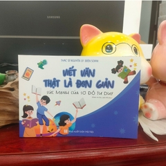 Viết văn thật là đơn giản