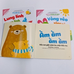 Bộ ehon âm thanh, hình khối song ngữ 8 cuốn