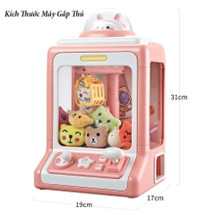 Gắp thú mẫu mới(12 bộ/thùng)