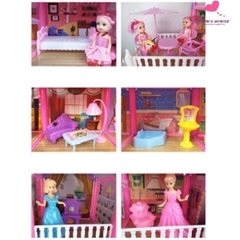 Biệt thự búp bê 194pcs(12 bộ/thùng)